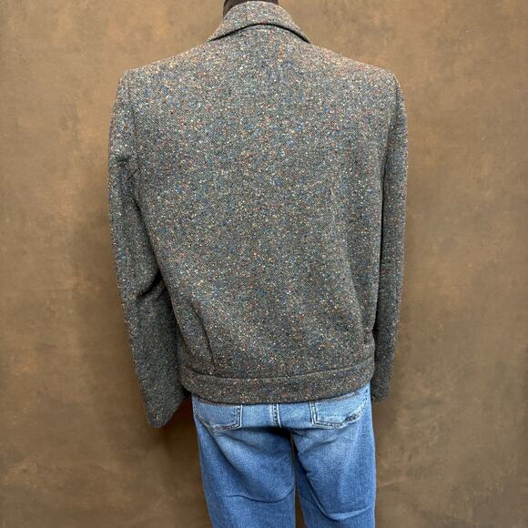 Dalton Tweed Wool Blazer Women’s Size 10 USA Made Speckled Vintage Classic - Picture 10 of 15